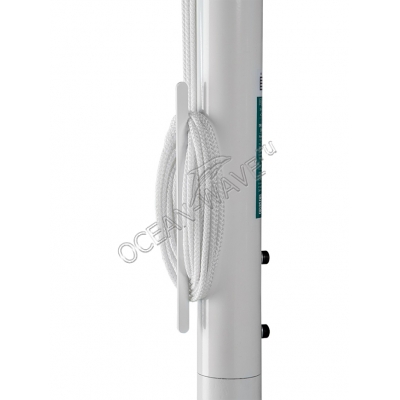 Зонт с центральной опорой 4х4м квадратный (Ткань Oxford 600D) бежевый - купить в интернет-магазине OCEAN-WAVE.ru