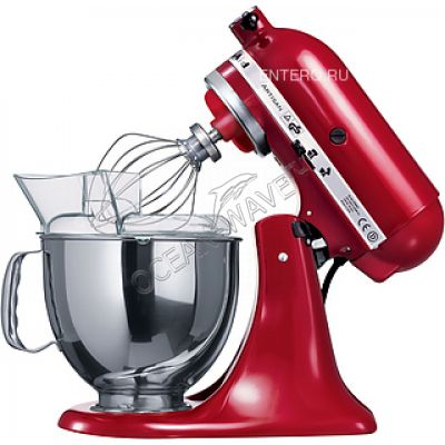 Миксер планетарный KitchenAid 5KPM5EER красный - купить в интернет-магазине OCEAN-WAVE.ru