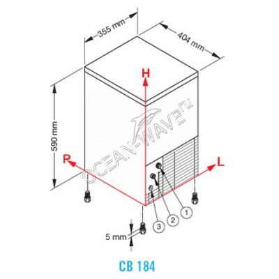 Льдогенератор Brema CB 184A ABS - купить в интернет-магазине OCEAN-WAVE.ru