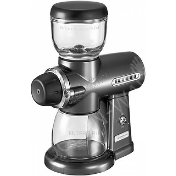 Кофемолка KitchenAid 5KCG100EPM серый металлик - купить в интернет-магазине OCEAN-WAVE.ru