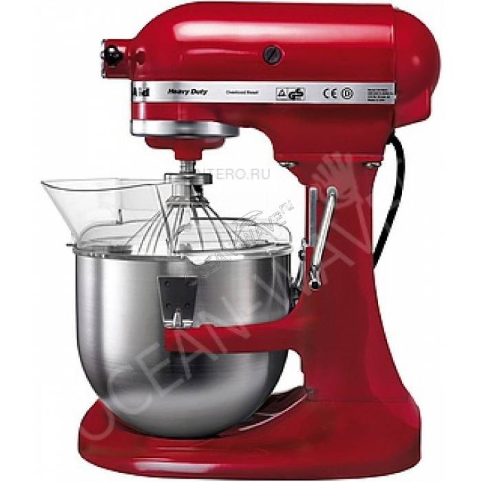 Миксер планетарный KitchenAid 5KPM5EER красный - купить в интернет-магазине OCEAN-WAVE.ru