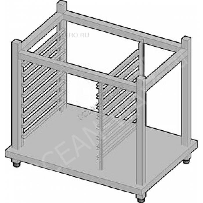 Подставка Tecnoinox для печей на 6 и 10 уровней SFBT6 - купить в интернет-магазине OCEAN-WAVE.ru